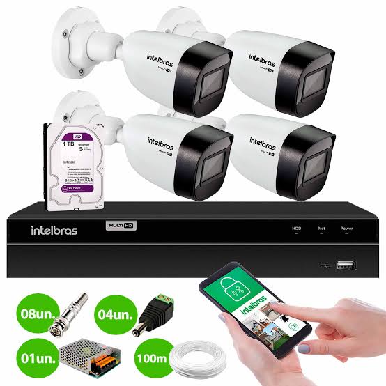 Kit Cameras de Segurança